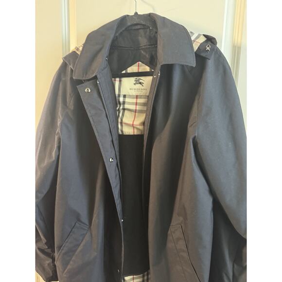 Burberry Women’s Y2K Winter Jacket With Zip Wool Lining Size 14Retail $2000 Plus - Picture 11 of 11